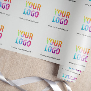 Papier Cadeau Logo d'entreprise promotionnel couleur personnalis