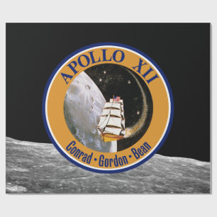 Papier Cadeau Logo du correctif de mission Apollo 12