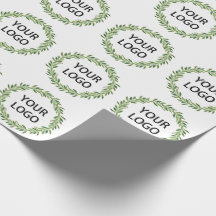 Logo minimaliste Wreath Hiver Thème Entreprise
