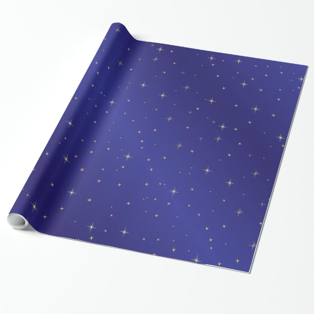 Papier Cadeau L'or tient le premier rôle le papier d'emballage (Déroulé)