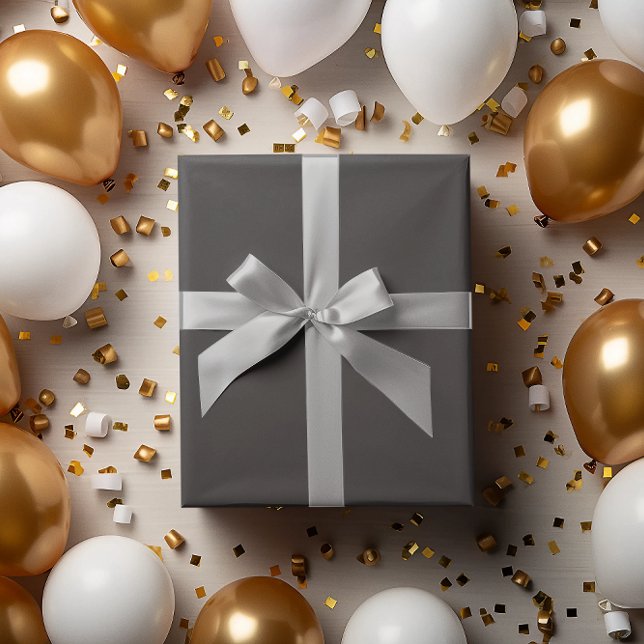 Papier Cadeau Lot classique : rouleau de papier à envelopper gri (Créateur téléchargé)