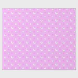 Papier Cadeau Loup-Garou Rose