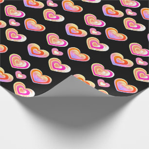 Papier Cadeau Love hearts