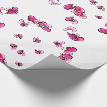 Love Hearts Forever Wrapper Papier