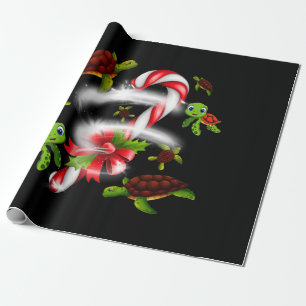 Papier Cadeau Lover Juste une fille qui aime les tortues