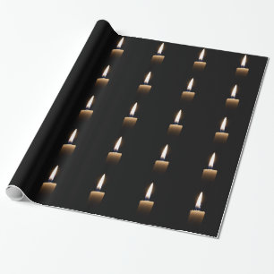 Papier Cadeau Lumière de bougie