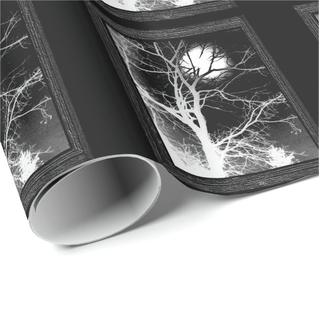 Papier Cadeau Lune (Coin rond)