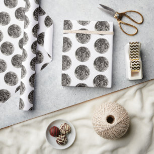Papier Cadeau Lune