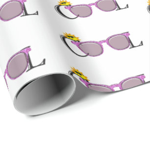 Papier Cadeau Lunettes de soleil cool