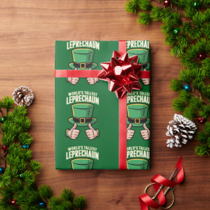 Papier Cadeau Lutins le plus grand du monde humour irlandais drô