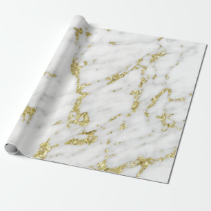 Papier Cadeau Lux en pierre de marbre de Carrare de parties