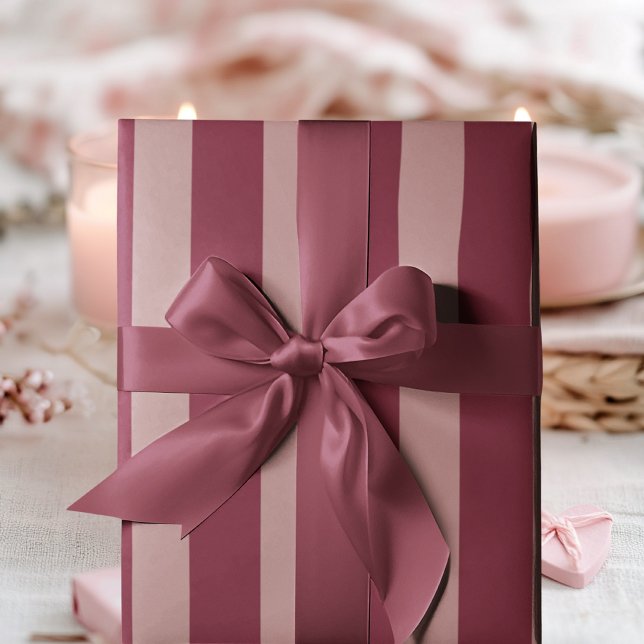 Papier Cadeau Luxe En Gris Rose | Élégant et élégant (Créateur téléchargé)