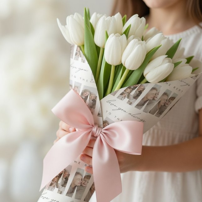 Papier Cadeau Luxury Personalized NANA Photo (Créateur téléchargé)