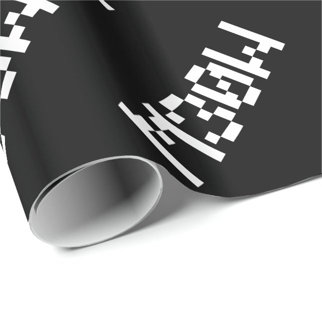 Papier Cadeau M30W [Sons animaux de léopards] (Coin rond)