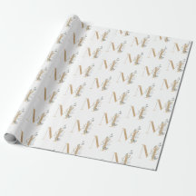 M Monogramme Floral