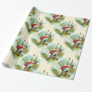 Papier Cadeau M. PELICAN FISHING, crème