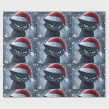 M. Visage Grincheux Chat de Noël