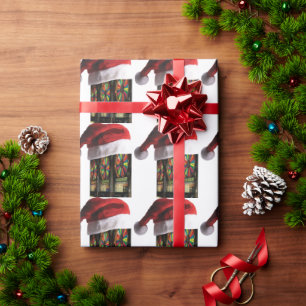 Papier Cadeau Machines à sous de Noël Las Vegas