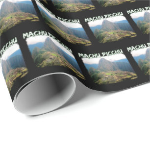 Papier Cadeau Machu Picchu Pérou - Montagne Huayna Picchu