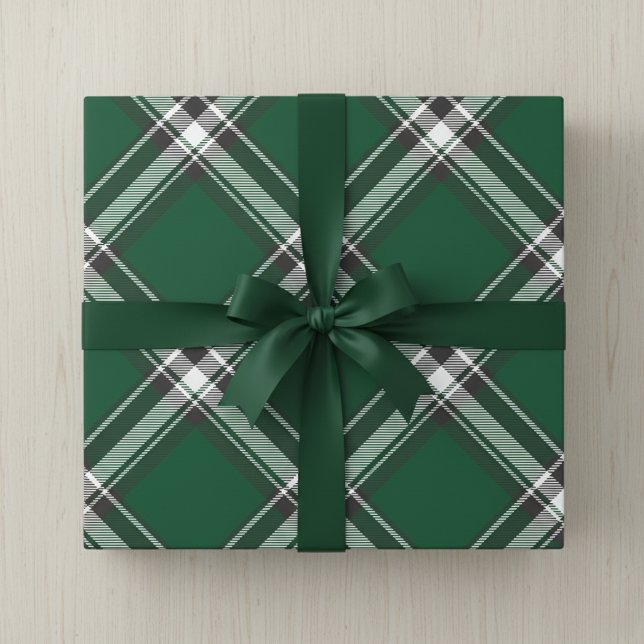 Papier Cadeau MacLean Tartan (MacLean Hunting Tartan Wrapping Paper)