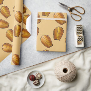 Papier Cadeau Madeleine Chef pâtisserie Pâtisserie