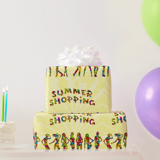 Papier Cadeau Magasin d'été (Créateur téléchargé)