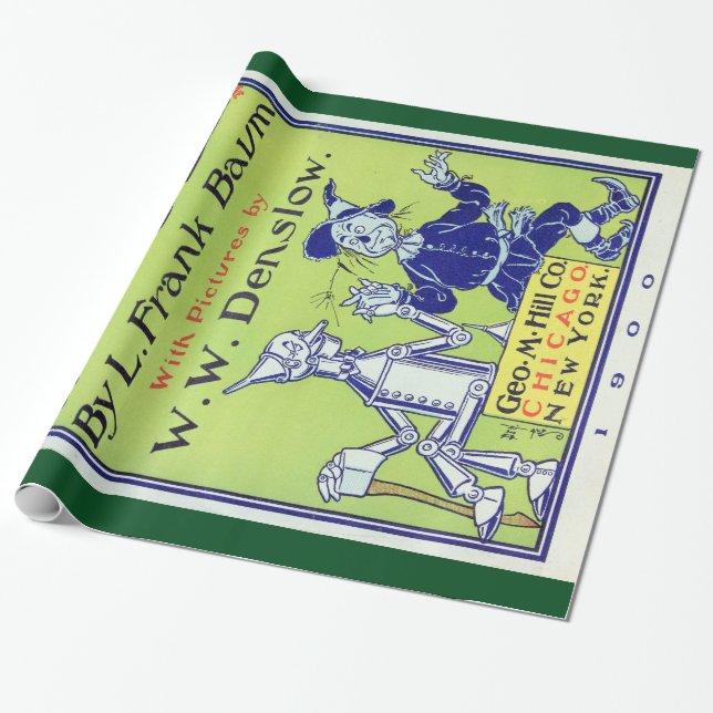 Papier Cadeau Magicien d'Oz merveilleux (Déroulé)