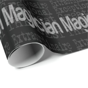 Papier Cadeau Magicien Extraordinaire