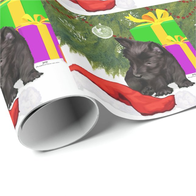 Papier Cadeau Magie de Noël (Coin rond)