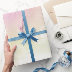 Papier Cadeau Magique Unicorn Rainbow Anniversaire Party