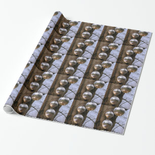 Papier Cadeau Magnifique ! Boules miroir