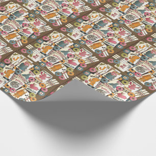 Papier Cadeau Mah Jong Jokers