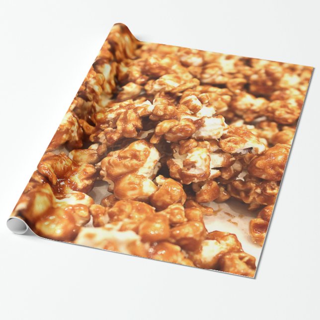 Papier Cadeau Maïs de caramel (Déroulé)