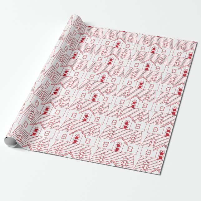 Papier Cadeau Maison (Déroulé)