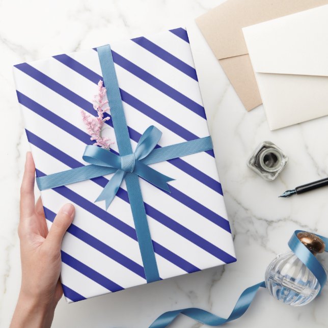 Papier Cadeau Make Your Gift Stand Out in Royal Blue (Cadeaux)