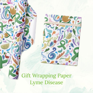 Papier Cadeau Maladie de Lyme Enveloppe Cadeau cadeau #lyme #lym