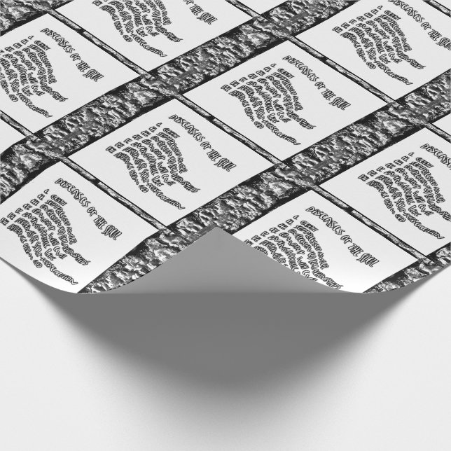 Papier Cadeau Maladies de l'âme (Coin)