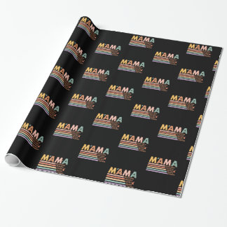 Papier Cadeau Mama Beau sans peur Lovely Brave Strong