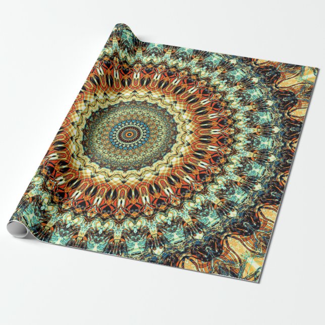 Papier Cadeau Mandala (Déroulé)