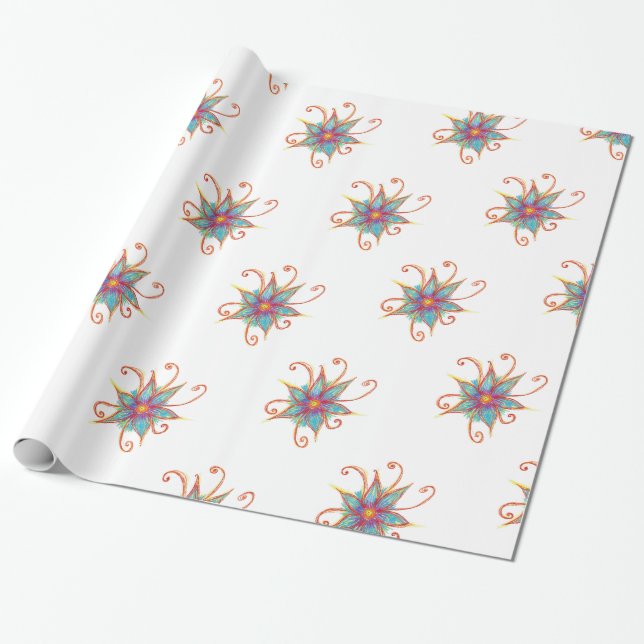 Papier Cadeau Mandala (Déroulé)