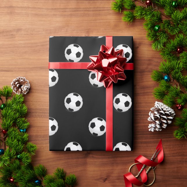 Papier Cadeau Manger Sleep Soccer Ball Wrapper Papier (Cadeau de vacances)
