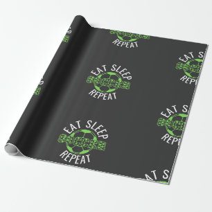 Papier Cadeau mangez sommeil soccer répéter