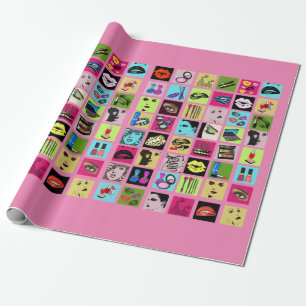 Papier Cadeau Maquillage de beauté Les femmes de la cosmétique