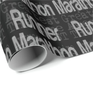 Papier Cadeau Marathon Runner