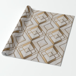 Papier Cadeau Marbre blanc