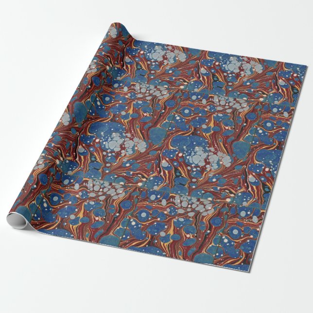 Papier Cadeau Marbre de l'Antiquaire (Déroulé)