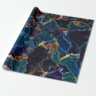 Papier Cadeau Marche à huile