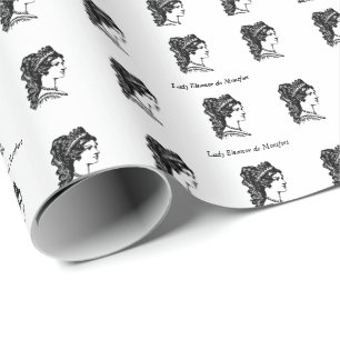 Papier Cadeau Mariage Médiéval Fantastique Lady Eleanor
