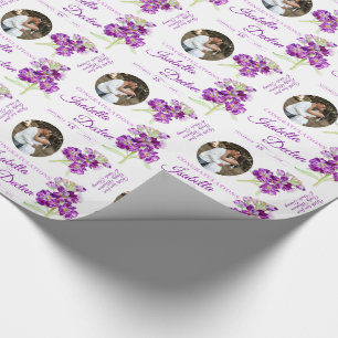 Papier Cadeau Mariage photo stock de couleur d'eau