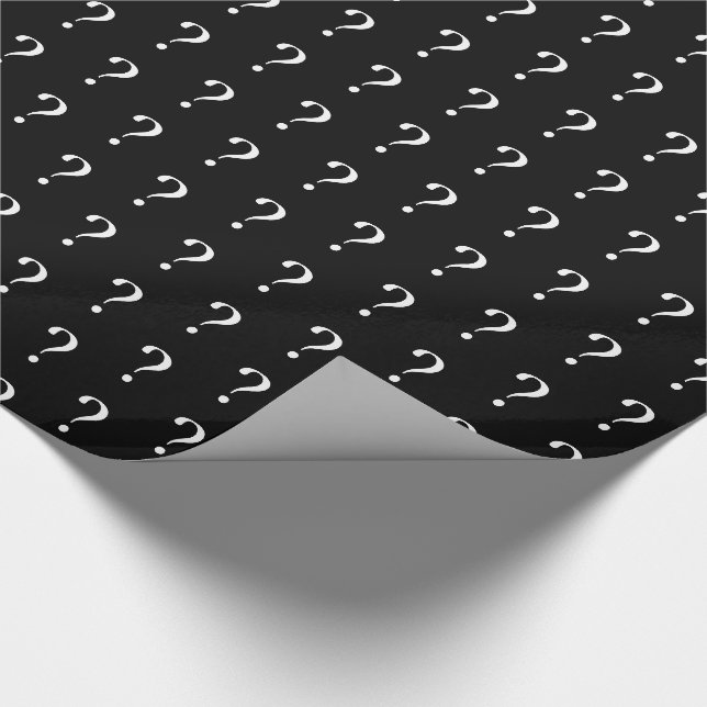 Papier Cadeau Marque de question (Coin)